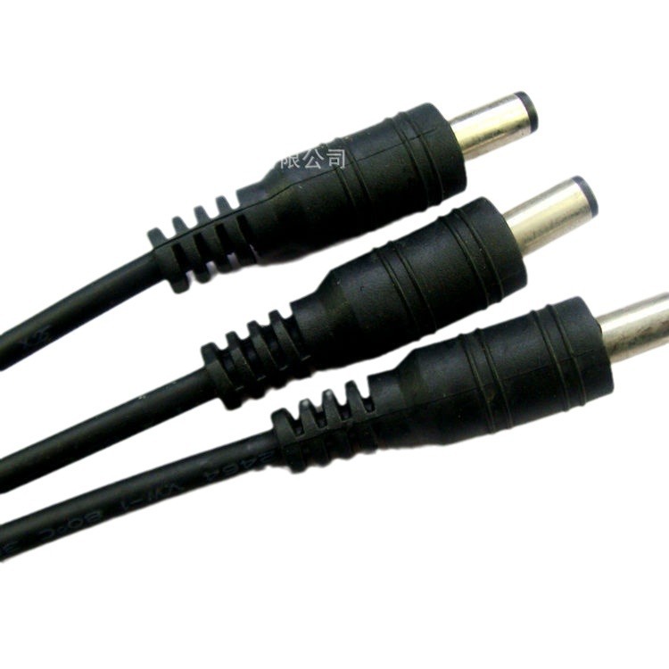 DC公母对接线5521音插公头 5525DC头连接线LED灯具照明连接器线材