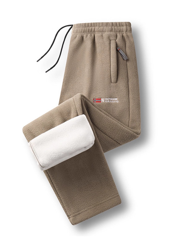 Pantalones de Forro Polar de Doble Cara para Invierno, 780g, Alta Calidad, Populares para Exportación, para Hombre y Mujer, Pantalones con Forro Polar para Mayor Calidez y Uso Casual.