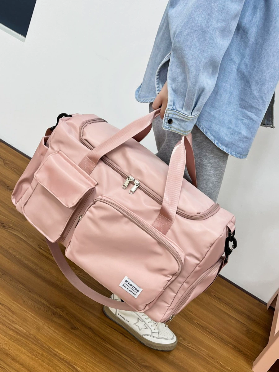 Дорожная сумка женская портативная сверхбольшая емкость легкий портативный ожидание производства