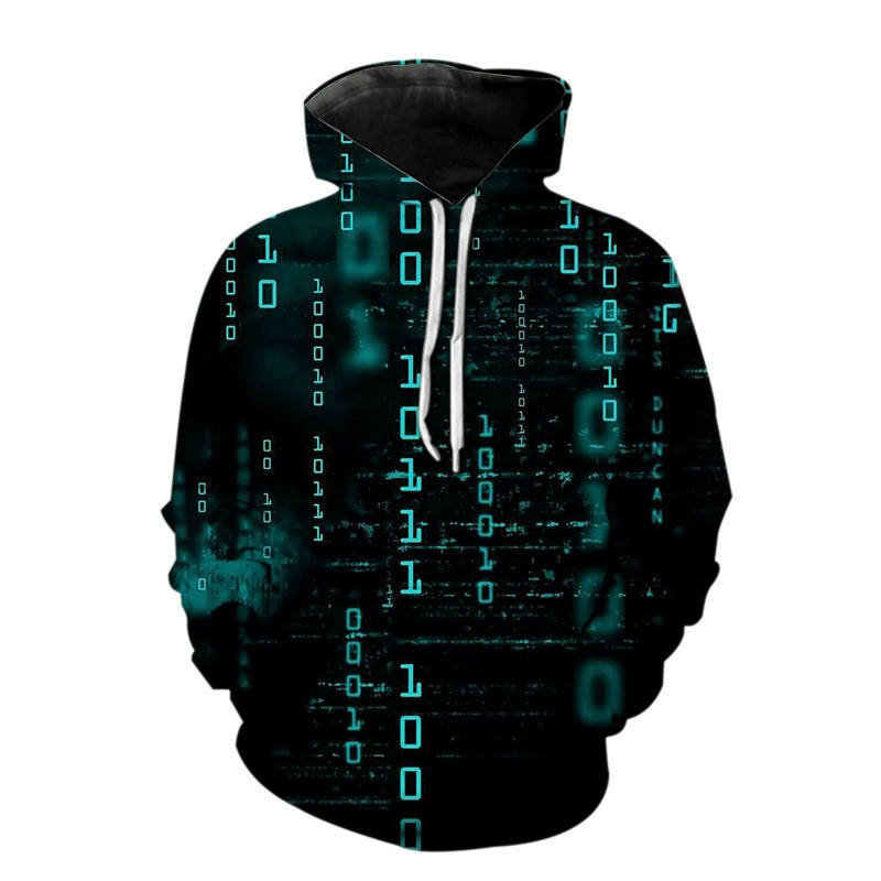 AliExpress Amazon Молодежный весенний 3D цифровой принт мужской свитер с капюшоном с 3D цифровым принтом и длинным рукавом