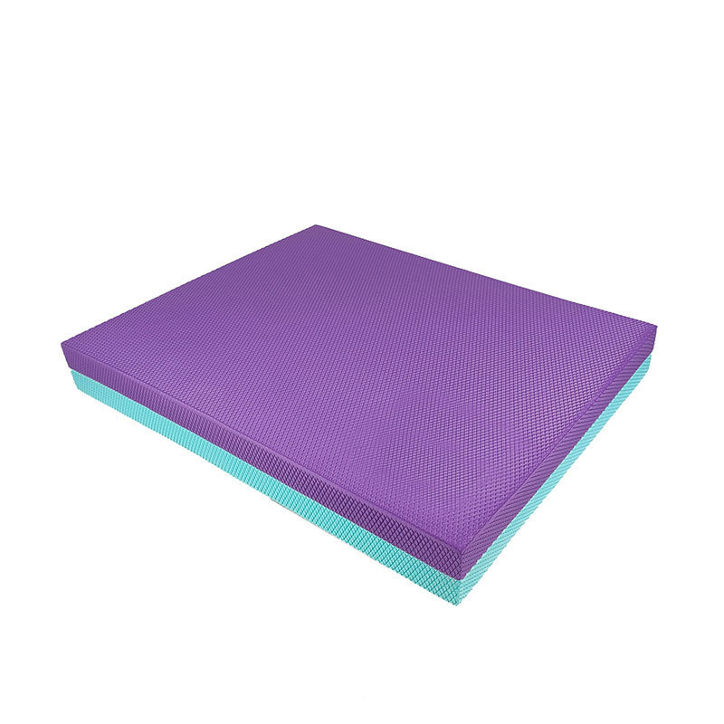 Una pieza de almohadilla de equilibrio de alto rebote, colapsado suave, antideslizante y resistente a la fabricación, entrenamiento de rehabilitación de equilibrio de fitness, almohadilla de codo de rueda abdominal