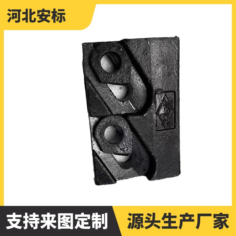 移动穿梭货架轨道固定件 CGBK压轨器减振降噪型柔性紧固件 QU120.