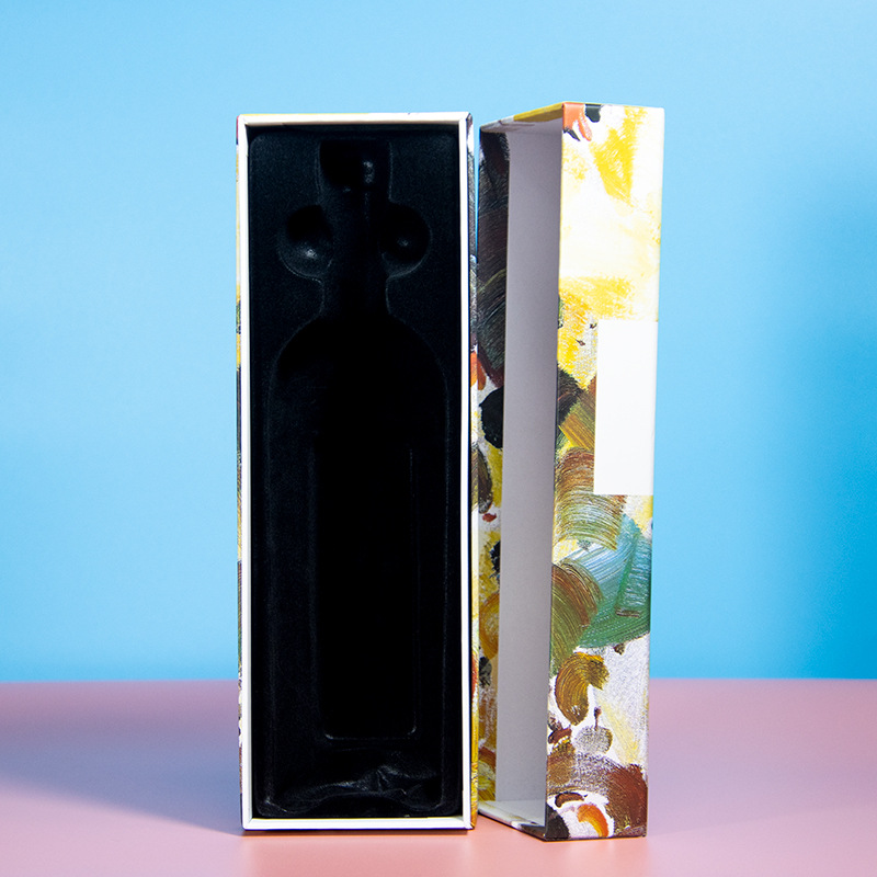 供应单支装红酒包装盒 通用高级葡萄酒礼盒商务礼盒包装 天地盖盒