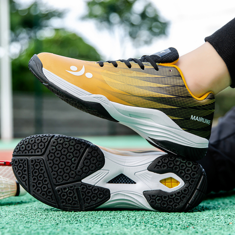 Nuevos zapatos de bádminton transpirables interiores zapatos de tenis antideslizantes y resistentes al por mayor zapatos de entrenamiento deportivo image 3