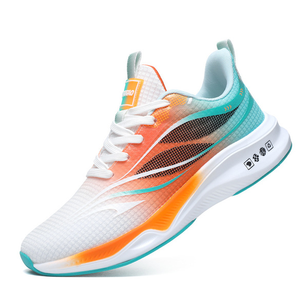 Lightweight shock-absorbing sneakers for men and women for students