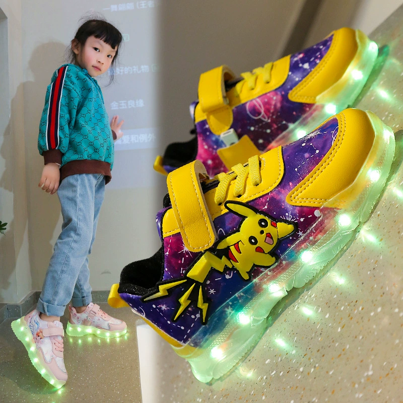 2022 Весна и осень Новая спортивная детская обувь Мультяшная с легкой мужской и женской повседневная детская обувь Мультяшная Aisha Повседневная детская обувь