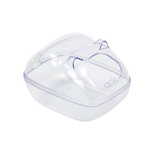 Hamster bathroom toilet dual-use nest golden bear bath basin bath sand splash-proof hamster life supplies bathing room