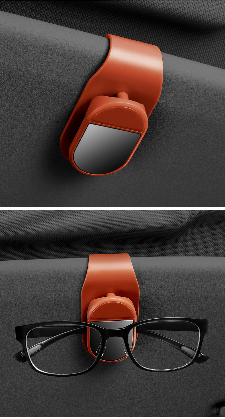 New car glasses clip car multifunctional sun visor clip bill coin storage sunglasses bracket sunglasses