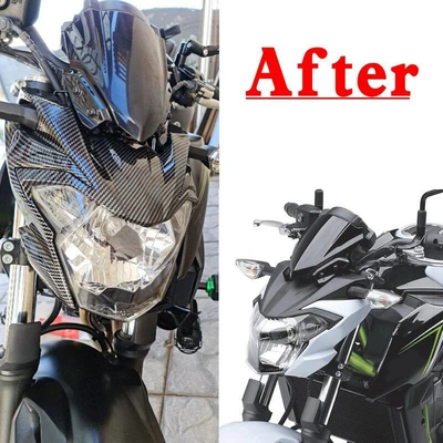 Z650 17-19 Headlight Left and Right: Motorcycle frame