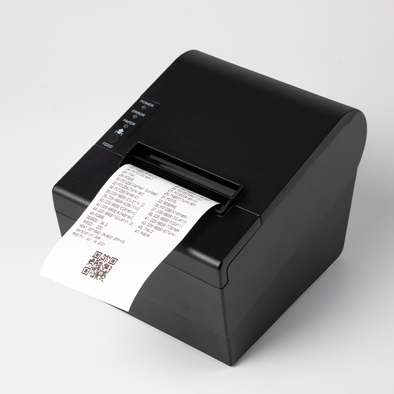 P807 Cocina, catering, entrega de alimentos, recibo de caja registradora, corte automático de papel, boleto pequeño, versión móvil, impresora de etiquetas de computadora Bluetooth