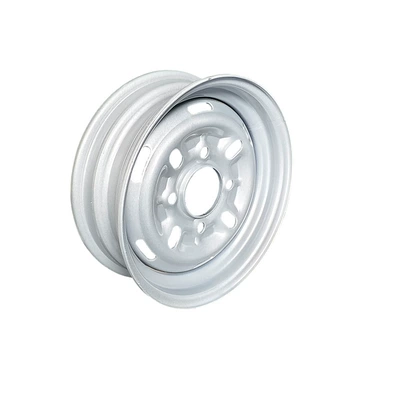 500-12 Changan 4-Hole Tricycle Steel Rim Thickened Wheel Rim Gasoline Electric Motorcycle Parts Wholesale (Hub) - tricycle-wheel-hub-500-12-changan-4-holes-white