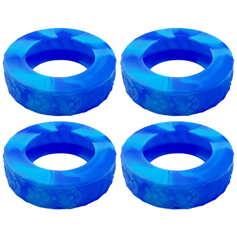 2 세대 휠 세트 대형 도파민 블루 4 팩