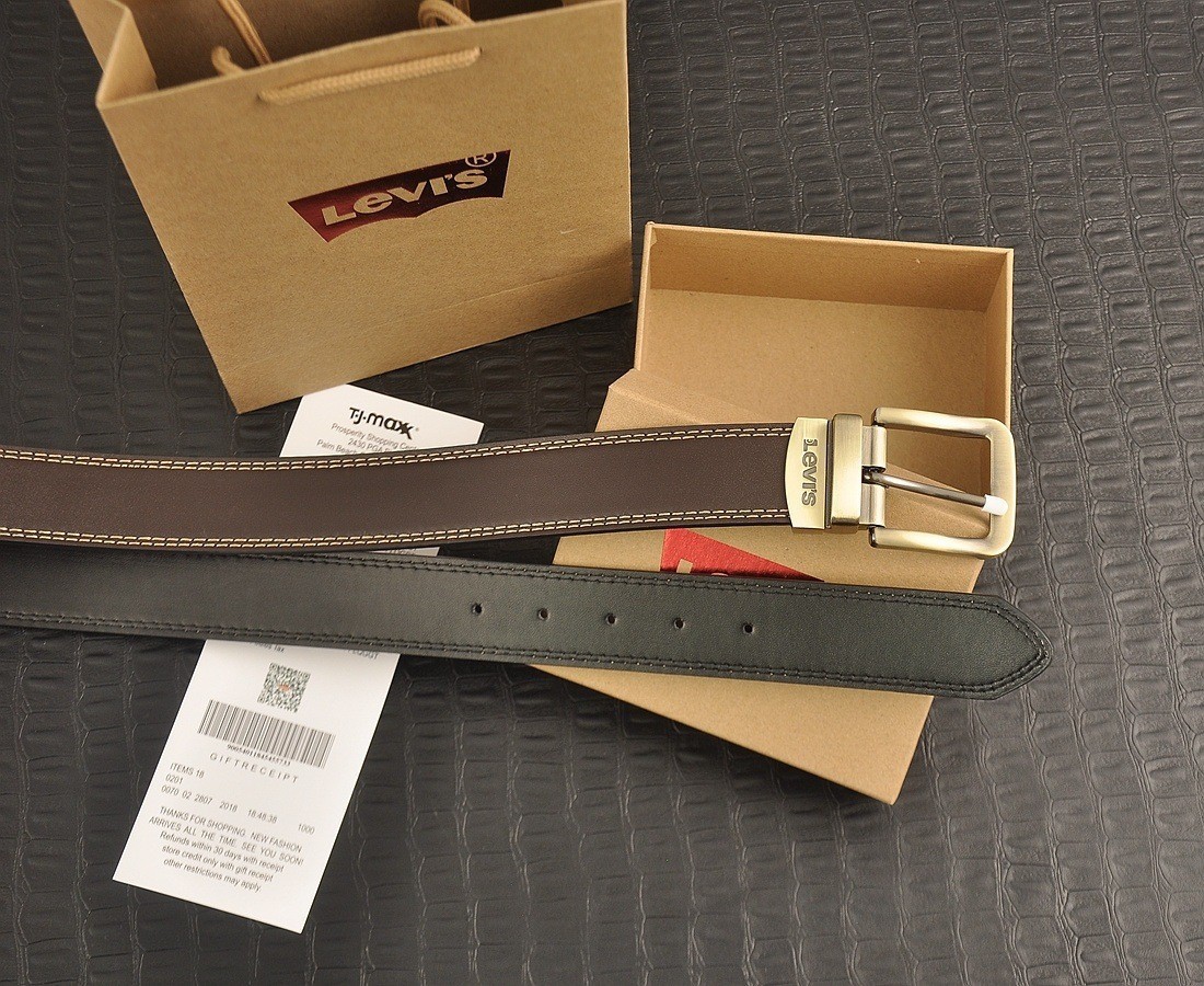 Levi's Reversible Belt Black Brown