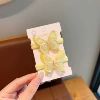 3# yellow sequin butterfly (2 pieces)