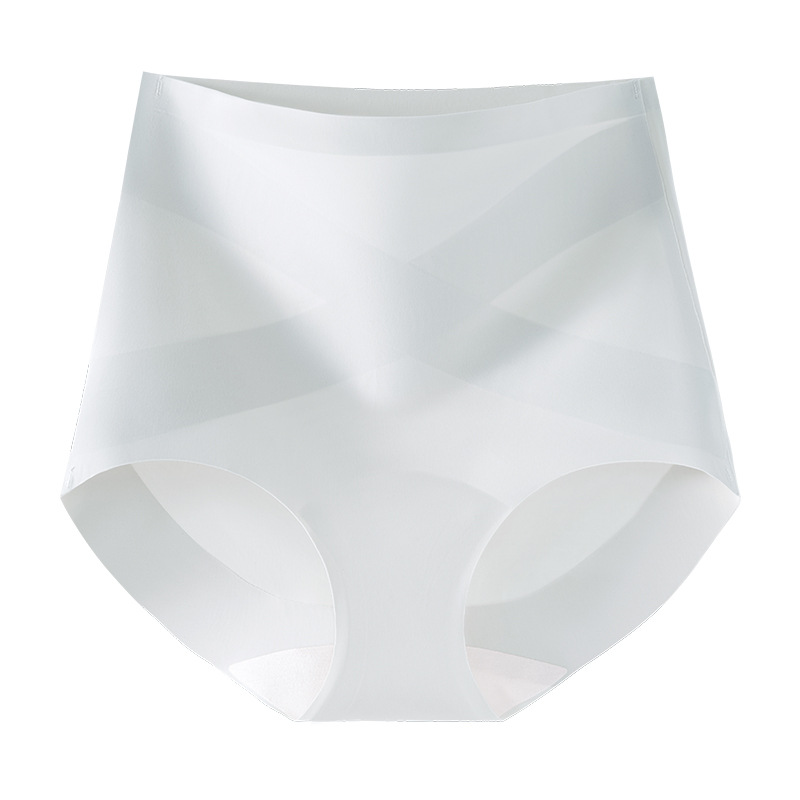 Ropa interior de cintura alta y abdomen entrepierna antibacteriana mujer 2025 nuevo estilo levantamiento de cadera fuerte barriga pequeña ropa interior de mujer sin costuras