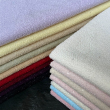 2025最新针织面料含复合底厂家直销亮片绣片珠片小香风羽绒服