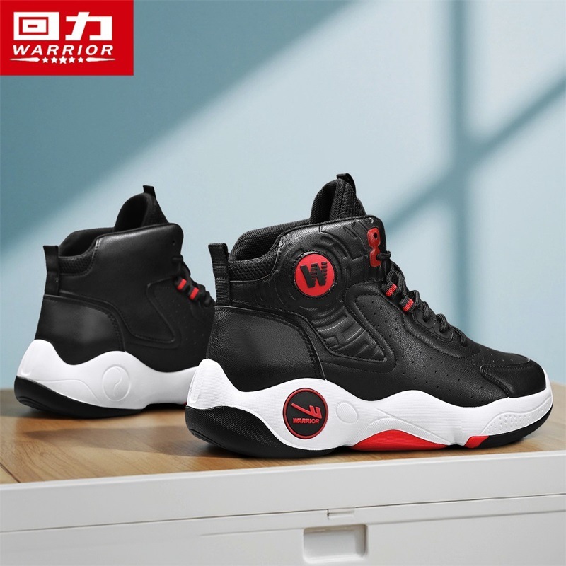 Pull-Back Men's Shoes Spring 2026 New Model Student Sports Basketball Training Sneakers Youth High-Top Shoes for Men