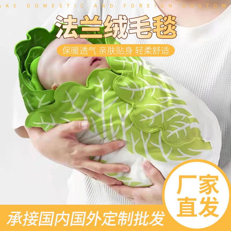 Factory Supply Baby Blanket Super Soft Blanket Printed Flannel Baby Swaddle Blanket New Hat Blanket