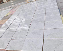 石材装修意大利进口大理石卡拉拉白 细花白 中花白 规格板 工程板