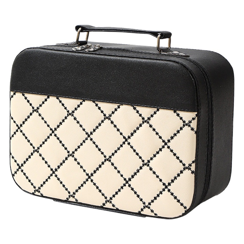 Nuevo regalo de mano caja cosmética festiva caja de almacenamiento portátil de gran capacidad para mujeres caja de tatuaje portátil multifuncional