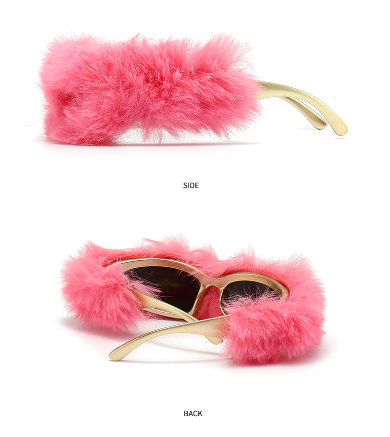 Cross border European and American concept polygonal wrapped "futuristic" sunglasses trendy sunglasses niche model 6609_voghion.com