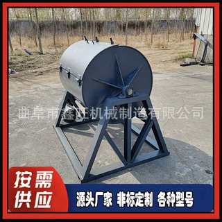 工业大容量滚筒抛光机 混合金属料研磨机 废料处理六角磨光机设备