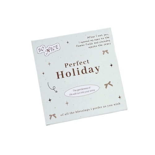 Original Korean-style minimalist ballet bow magnetic suction one-grid card album instant camera loose-leaf card album storage