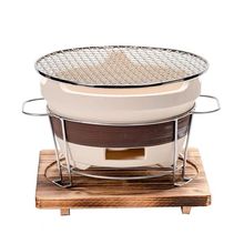 围炉煮茶烧陶土碳炉烧烤炉家用室内户外边炉烤肉老式围炉木风之禾