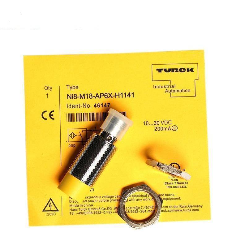 供应图尔克接近开关BI1.5-EG08-AN6X 电感式传感器