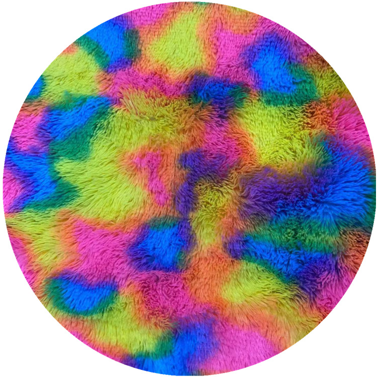 40 lana de estilo de mar de tela de tejido de peluche colorido tejido de peluche tejido de nido de gato mascota textil hogar ropa