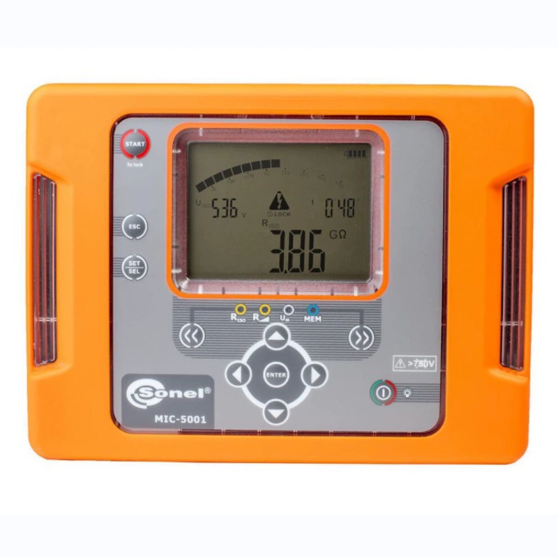 Многофункциональный измеритель сопротивления изоляции SonelMIC-5001, инструмент для обнаружения электробезопасности