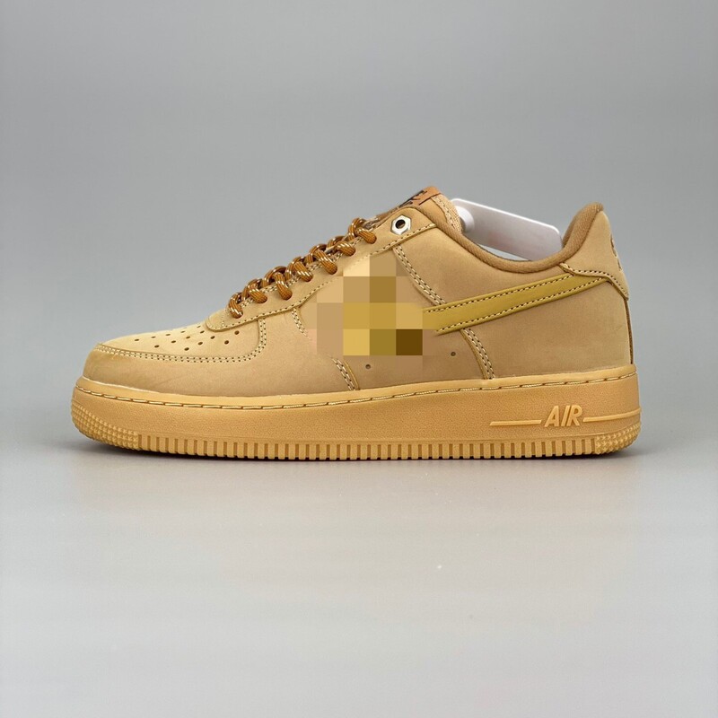 Putian Shoes Pure Original Air Force One Af1 Wheat Color Men's and Women's Couple Sports Shoes Classic Retro High and Low Sneakers