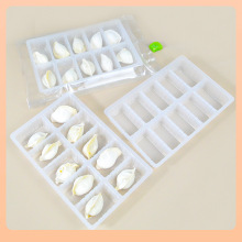 ✅饺子盒冻饺子10格可微波冷冻分格托盘商用一次性大馄饨打包盒