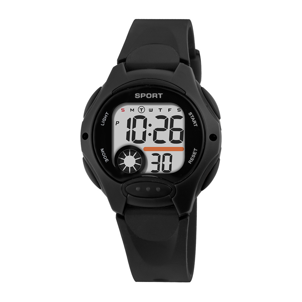 Estudiantes de secundaria y preparatoria campus reloj electrónico alarma hombres y mujeres al aire libre multifunción cronógrafo luminoso reloj electrónico spot