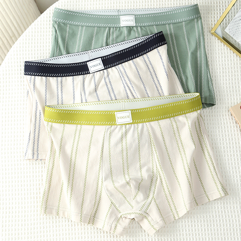 Pure cotton men's underwear men's explosions youth personality boys breathable boxer boxer shorts factory wholesale