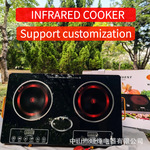 infraredcooker外贸爆款智能电陶炉家用多功能电炉双头电陶炉火锅
