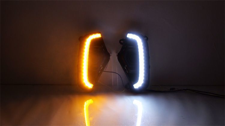 Suitable for 23-24 Rav4 Special Daytime Running Lights Rav4 Daytime Running Lights Led Fog Light Frame Modification Flow