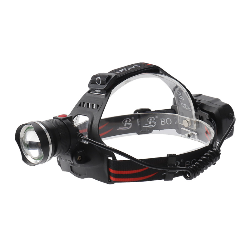 Generación de una sola pieza de luz fuerte faro blanco láser faro USB carga telescópica zoom aleación de aluminio al aire libre proyector remoto