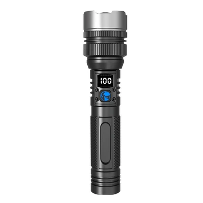 Cross-Border Electric Display Flashlight, UV fənərlər - 911-alloy-flashlight