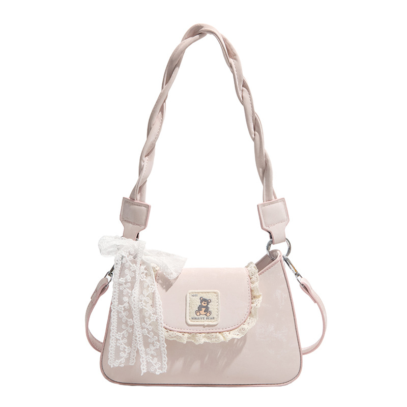 Bolsa de moda simple coreana de viaje 2026 verano nueva mujer texturas extranjeras bolsas de hombro diarias