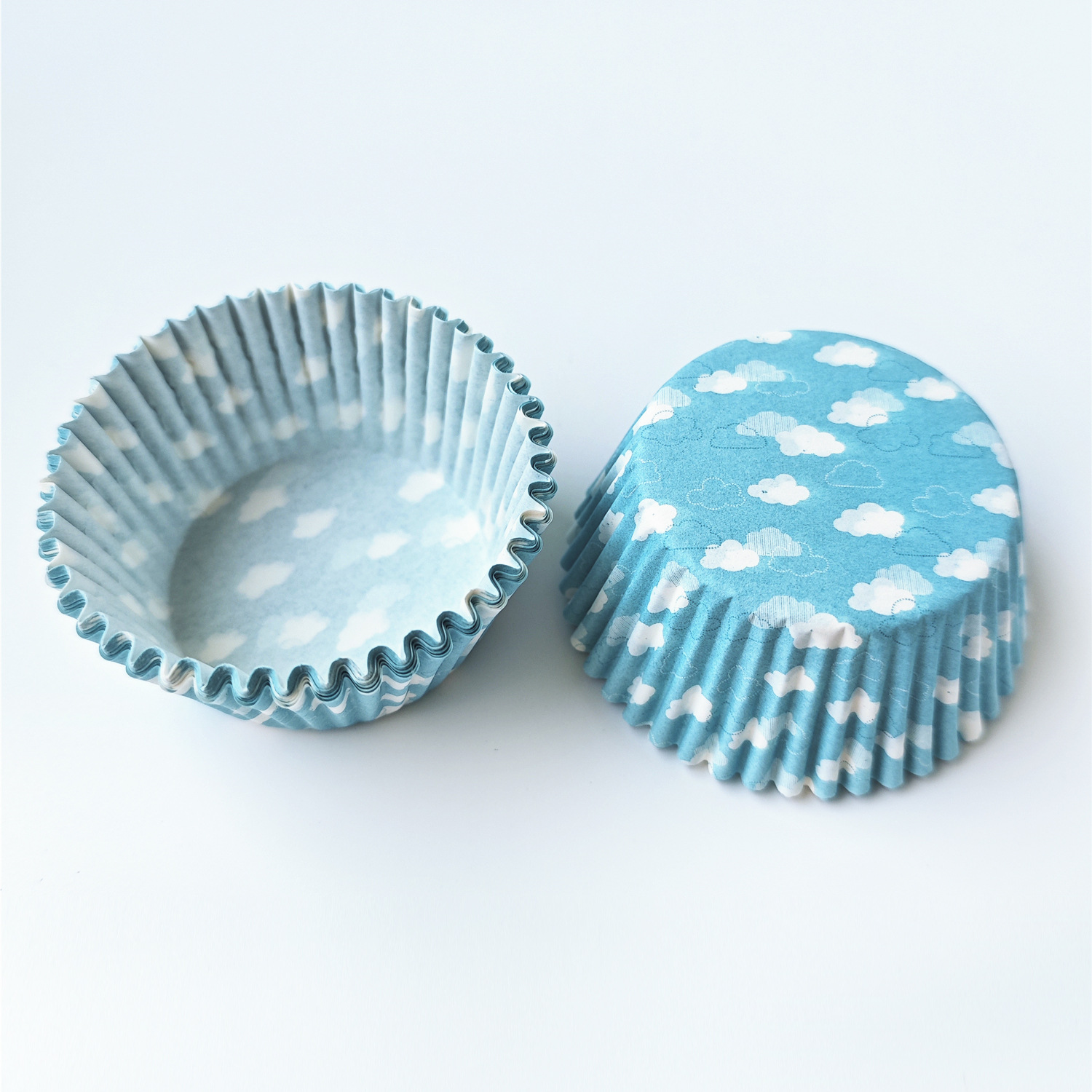 Capacillos de Papel para Hornear Muffin 100 Piezas por Caja Papel a Prueba de Aceite para Panadería