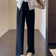 口碑神裤 lulu显瘦瑜伽裤高腰宽松直筒裤休闲阔腿裤女新