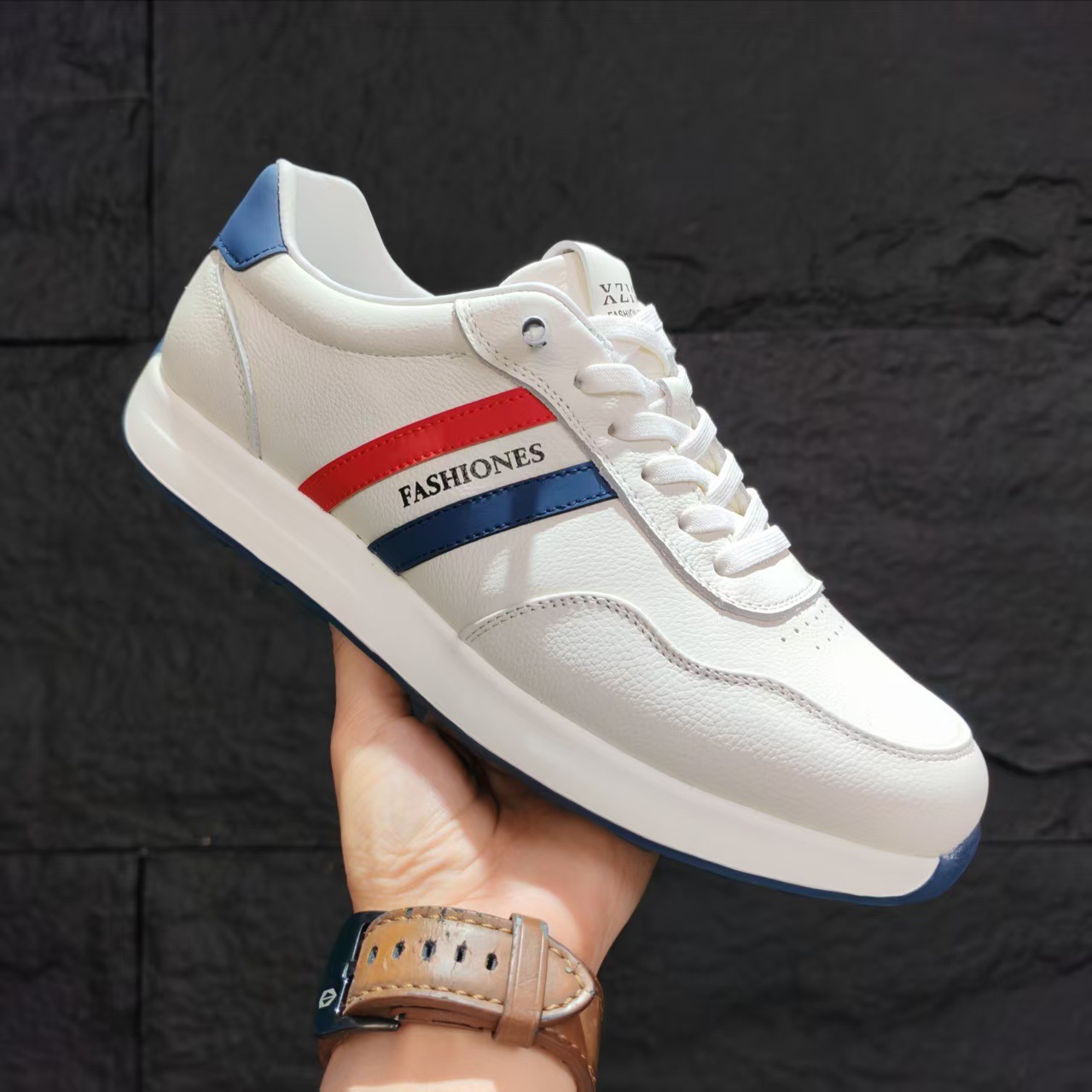 [Cuero de vaca] cuero de negocios deportivos de ocio versátiles, fondo grueso transpirable, cuatro estaciones cómodas y simples.