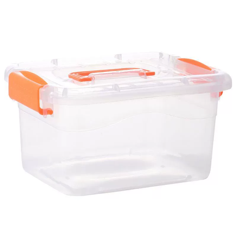 Transparent storage box, plastic table cosmetic toy