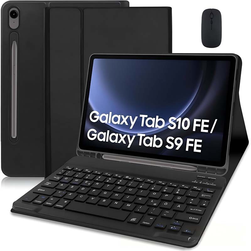 Wholesale Samsung S10Lite Liquid Silicone Leather Case S11 Bluetooth Keyboard Full-Coverage Anti-Fall Tablet Protective Case