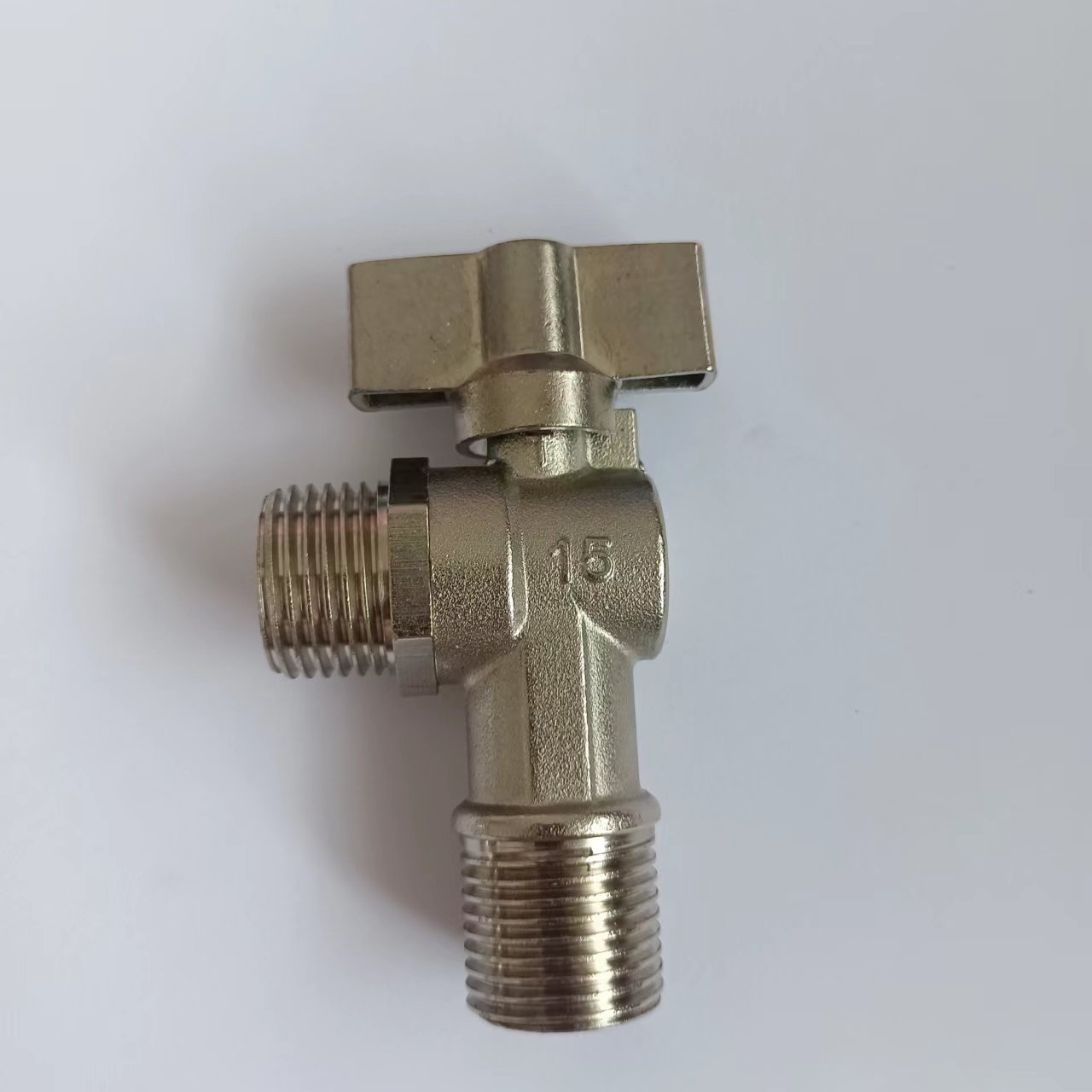 4分三角阀铜杆铜球 球心大流量三角阀 天然气 热水器壁挂炉三角阀
