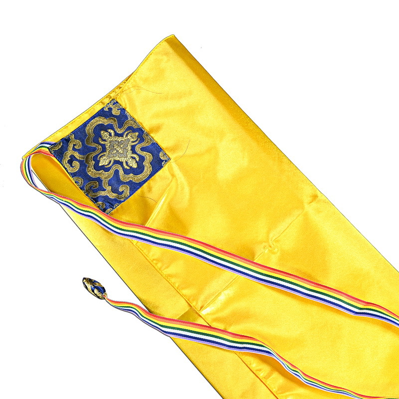 50*70包經布黃色佛布寺廟佛堂法事法會黃布經書布定制抄經布定做