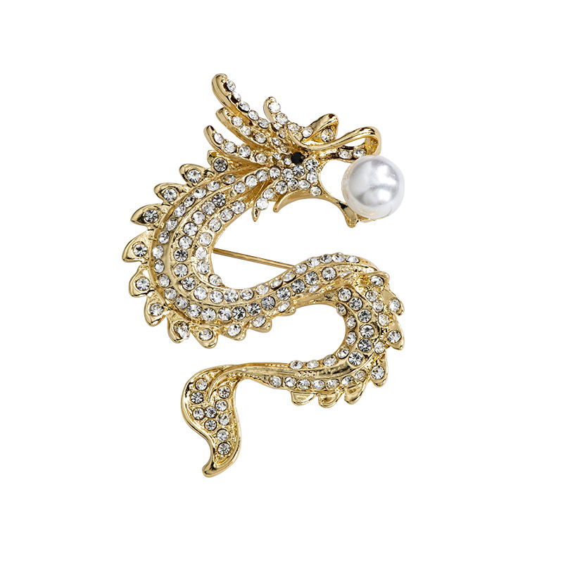Spilla a forma di drago vintage per uomo, distintivo da revers_voghion.com