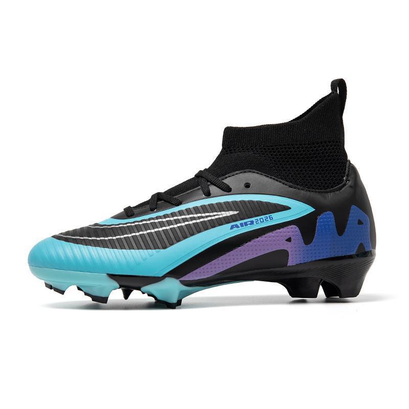 Zapatillas de Fútbol de Corte Bajo para Niños AG Cuero Artificial, TPR para Césped Artificial image 6