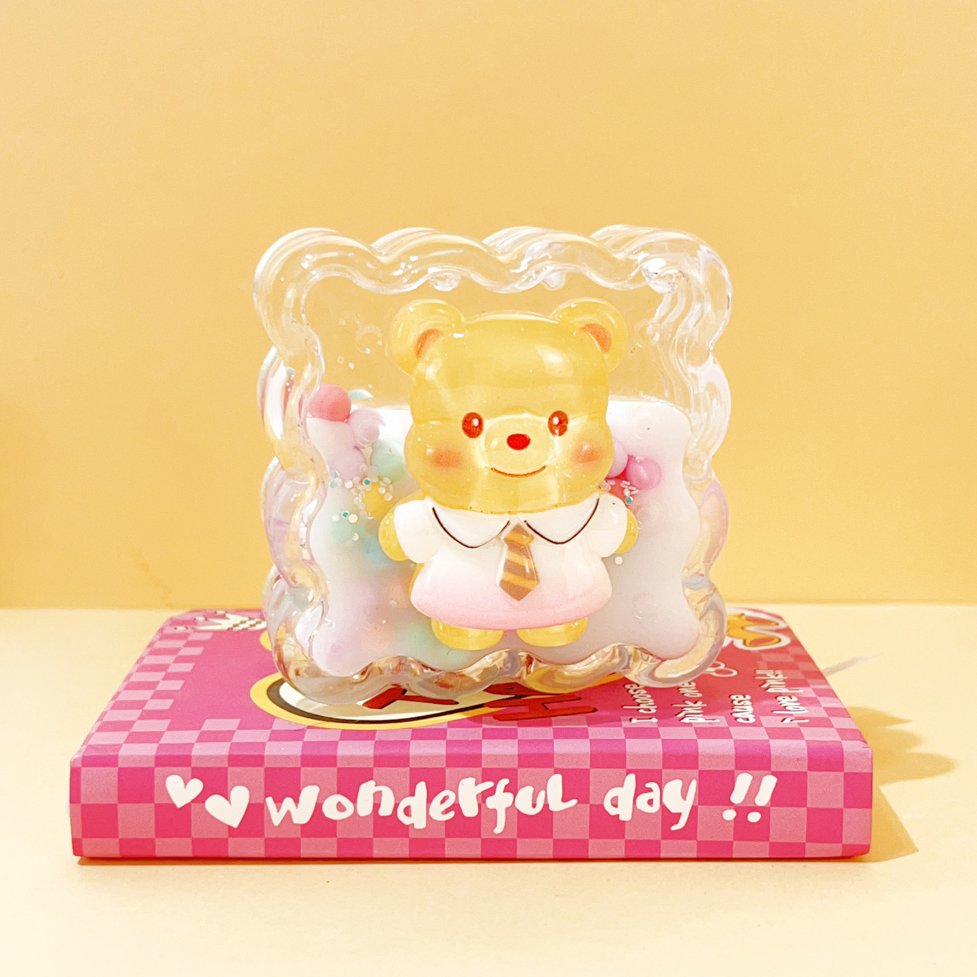 버터베어 쿠키 밀크빈-화이트